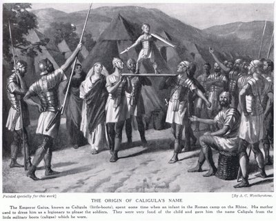 The origin of Caligula